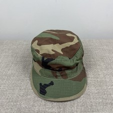 Propper US Military Woodland Camo Hot Weather Patrol Cap Hat Size 7 OCP