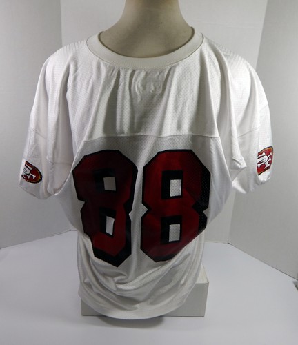 2002 San Francisco 49ers Justin Swift #88 Game Issued White Practice Jersey 9 - Picture 2 of 12