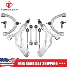 Front Upper & Lower Suspension Control Arm Kit For Audi Q7