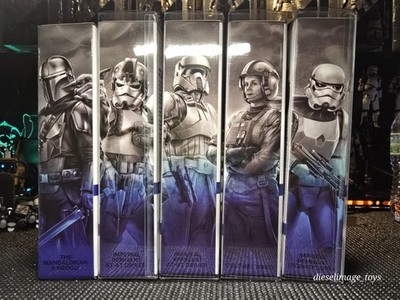 Star Wars Black Series Mandalorian and Grogu 1st Edition Figures