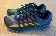 MERRELL ANTORA 2 WOMEN'S TRAIL RUNNING SNEAKERS SHOES SZ  8.5W EXCELLENT RAINBOW