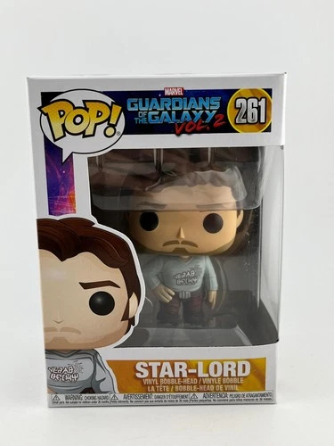 Funko POP! Marvel Guardians Of The Galaxy Vol. 2 - Star-Lord  #261 - Vinyl Colle