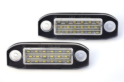 LED Kennzeichen Beleuchtung Nummernschildbeleuchtung passend für Volvo C30 S40 S