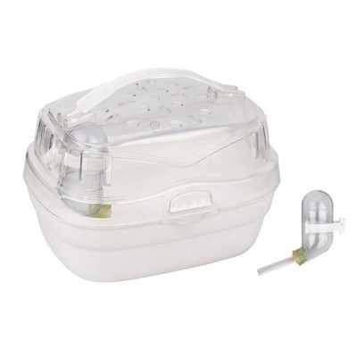 Portable Pet Travel Cage Small Pet Carrier Ventilable Hamsters Handheld-Case Box