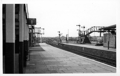 AFON WEN Bahnhof (Gwynydd Wales) GWR Cambrian Railway Foto #1011