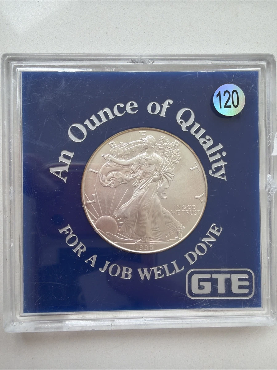 American Eagle Ungraded 1996 Silver Bullion Coins | Updated Oct 2026
