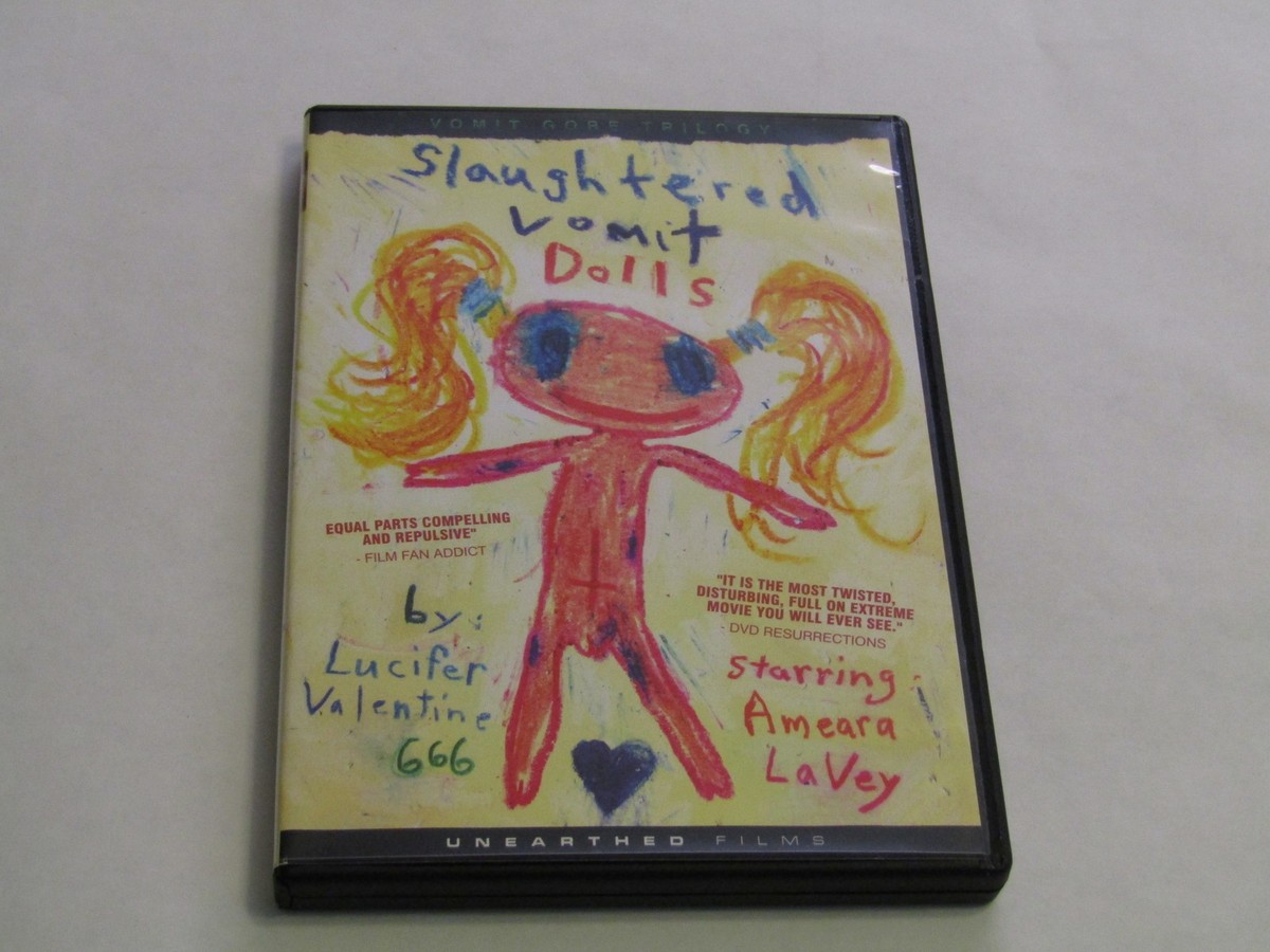 ルシファー・ヴァレンタイン　Vomit Gore trilogy　DVD-BOX Amazon.com: The Vomit Gore Trilogy : Lucifer Valentine