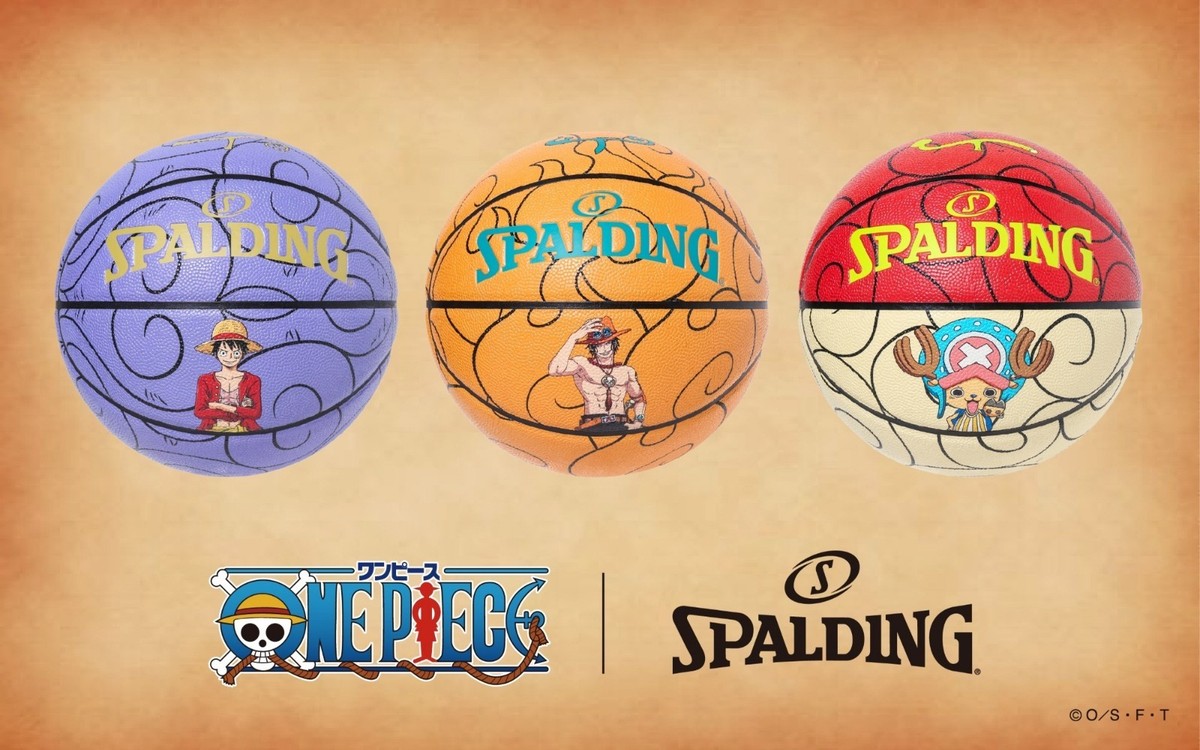 ONE PIECE x SPALDING Luffy Basketball 