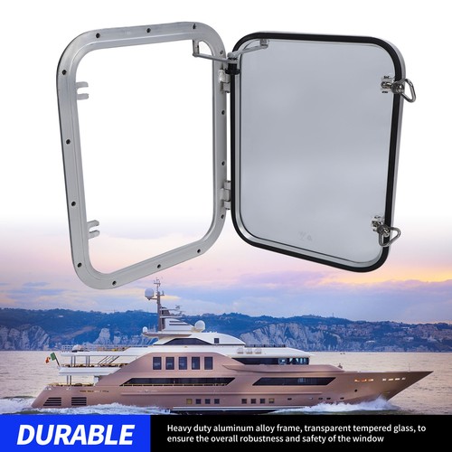 Boat Window Rounded Corner Square Heavy Duty Adjustable Waterproof Marine - Picture 2 of 22