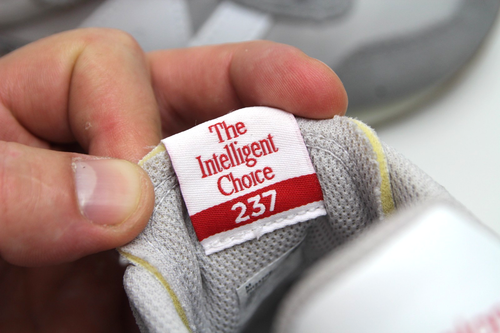 NEW BALANCE ~237 BUNGEE~ LITTLE KIDS SZ 13 ~MARBLEHEAD GREY~ jcrew/kith/ald/fieg - Picture 9 of 11