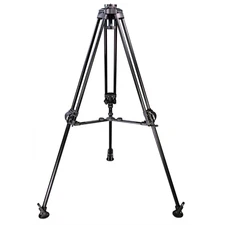 Cartoni T721 PTZ Lightweight 100mm Base 2-Section Aluminum Tripod w/Mid Spreader