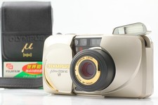 Exc 5 Olympus mju zoom 140 VF 35mm Point Shoot w/ Case From JAPAN