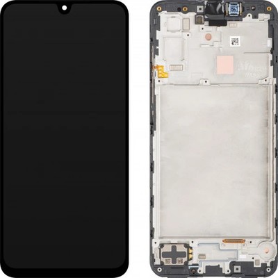 Original Samsung  Galaxy A17  A176B  5G Service Displayeinheit  Rahmen Schwarz