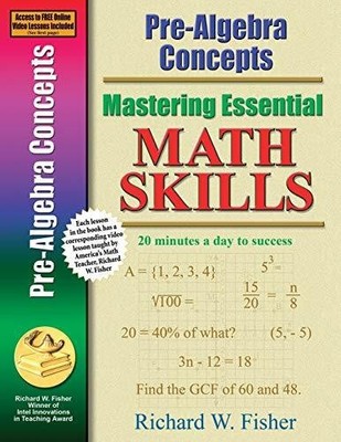 Pre-Algebra Concepts (Mastering Essential Math Skills) Buch Math Essentials
