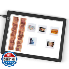 Slide Viewer Light Box 5600K 12  x8  Ultra-Thin Adjustable Brightness Backlight