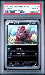 Zorua 116/BW-P Promo Dark Rush Campaign Japanese Pokemon Card