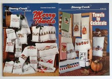 Towels To Celebrate And Merry Towels Cross Stitch Patterns Stoney Creek 397 403