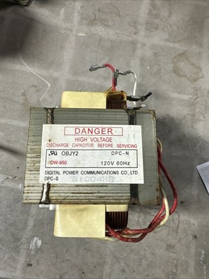 Transformer DPC-C Dw-950 OBjy2. 120V 60hz DPC-C