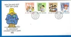 STAMPS NEW ZEALAND-Health Stamps,75th Anniv. of Children Camps,set 4, FDC,1994-#