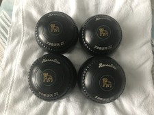 set of size4 heavy henselite tiger11 bowls wb stamp 2021 c grip