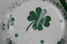 St. Patrick  s Day Baking Cups Cupcake Liners 4 Leaf Clover, 75 Pcs.