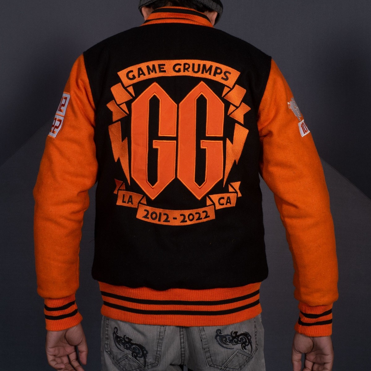 Game Grumps 10th Anniversary Varsity Jacket Limited Edition | All 