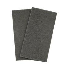 High Teck HITSPGRAY 6 x 9 in. Scuff Pad Ultra Fine with Silicon Carbide Grain...