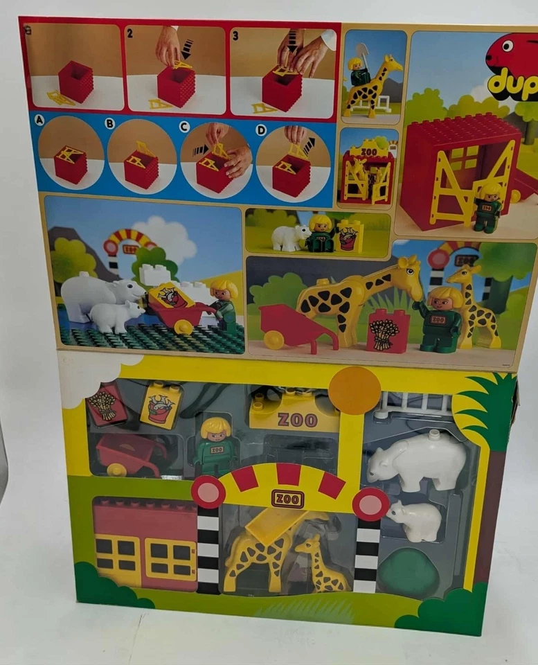 LEGO 2666 Duplo Zoo mit Tieren Giraffen und Eisbären NEU - Bild 2 von 4