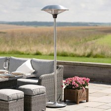 Patio Heater Verona Height Adjustable Electric Heaters Radiator Outdoor 2100W