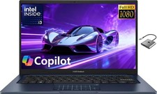 ASUS Vivobook 14 FHD Laptop Intel 6-Core i3-1315U 8GB RAM 128GB SSD w/ Accessory