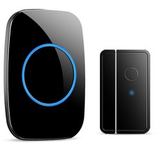 Door Chime When Door Opens, FullHouse Door Sensor Wireless Entry Alarm with 1...