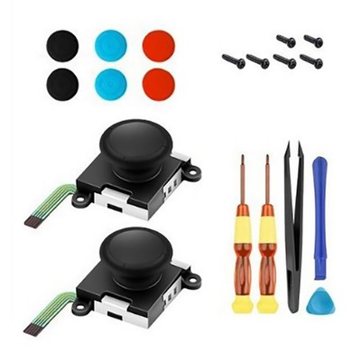 3D Joystick Analog Tools 19 In 1 Repair Kit for Nintendo Switch Lite Joy-Con B