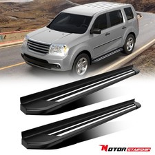 4 Running Boards Nerf Bars Side Steps Assembly For Honda Pilot 2009-2015
