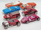 Redline Hot Wheels - Mixed Lot of 7 - Modern Redlines (Twinmill, Rodger Dodger+)