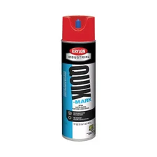 Krylon Industrial A03911004 Inverted Marking Paint, 17 Oz., Brilliant Red,