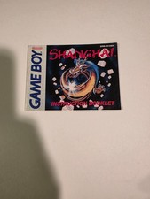 Shanghai (Nintendo Game Boy, 1990) ☆ MANUAL ☆