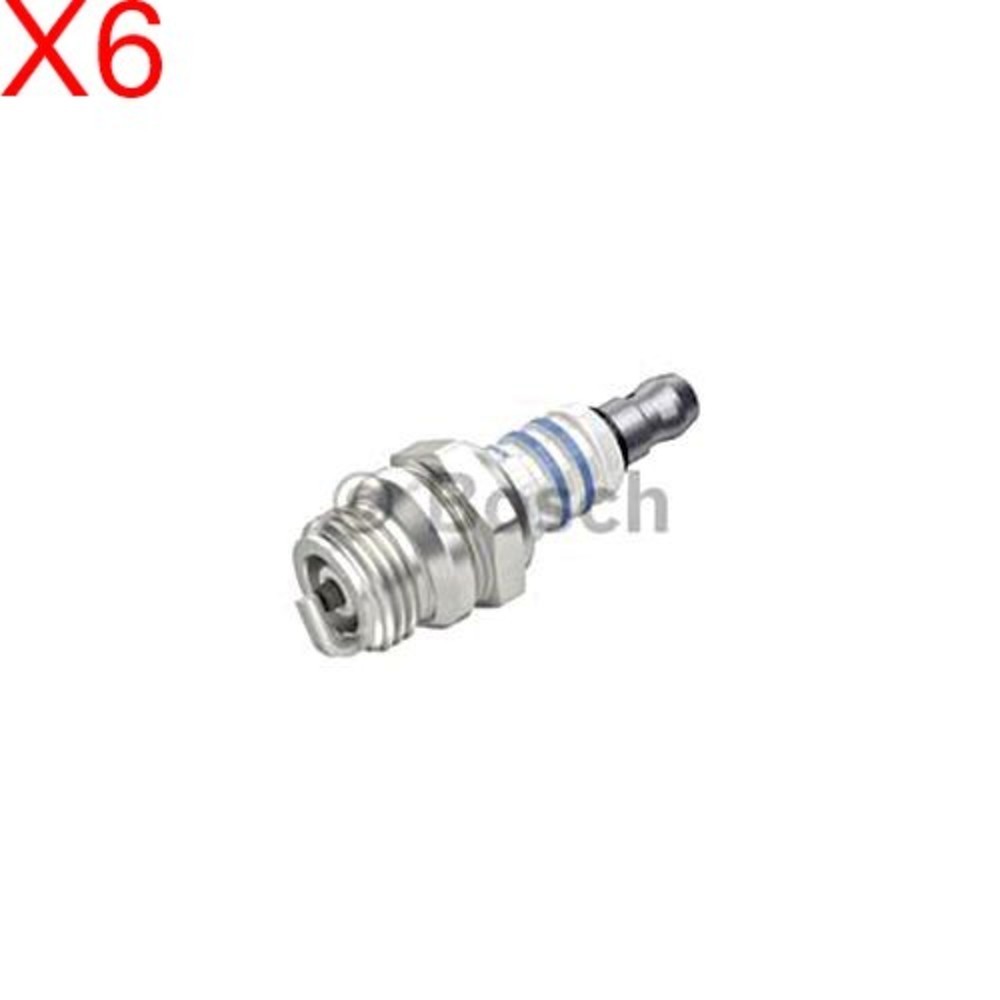 BOSCH Spark Plug x6 Petrol 0241229970