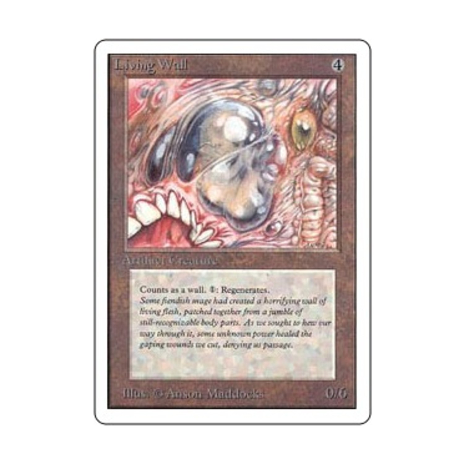 WOTC MtG Unlimited Living Wall (U) NM