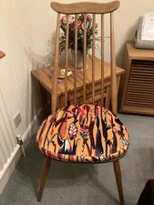 NEW Seat Cushions Pad For Ercol dining chairs Buffer Sit Pillow Plush Velvet