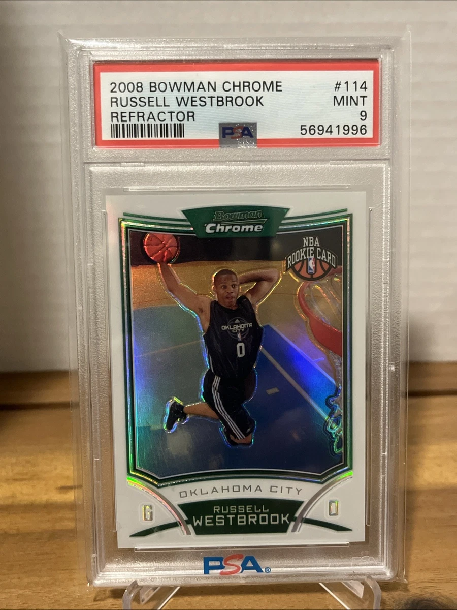 Bowman Russell Westbrook Basketball Rookie Sports Trading Cards
