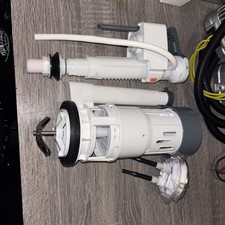 Dual Flush Valve Kit with Fill Valve and Push Button for Easy Toilet Upgrade