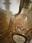 Old Forester 86 Proof Amber Glass Decanter Bottle w/ Stopper — photo 3