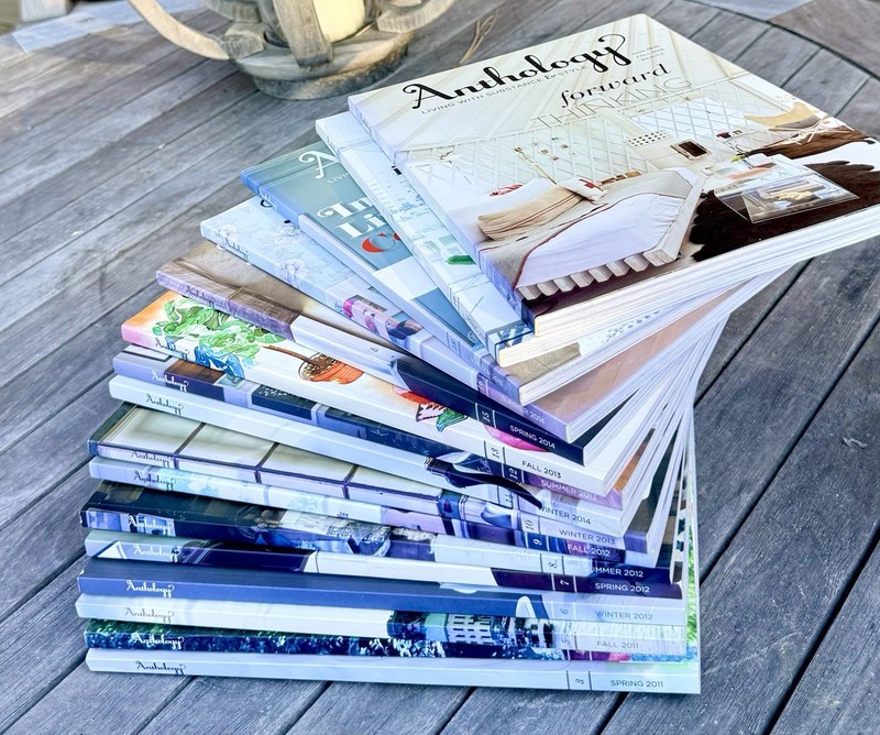 ANTHOLOGY Magazine Collection – 16 Issues (2011–2015) Near Complete Run