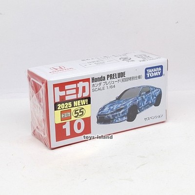 TOMICA 10 HONDA PRELUDE 1/64 TOMY DIECAST CAR 2025 SEP NEW MODEL