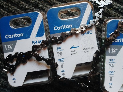 3 x CARLTON 3/8 LP x050 *LOOPS 12"x 45 Dl ECHO MAKITA+ DOLMAR etc - Picture 2 of 2