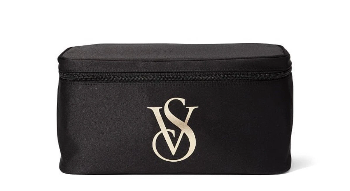 Victoria's Secret Black Travel Bra Case