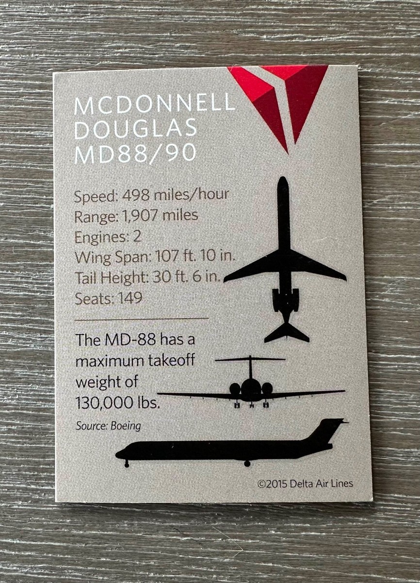 Pick from 20 Delta Air Lines Trading Cards 2015 - 2022 Pick from 20 Delta Air Lines Trading Cards 2015 - 2022