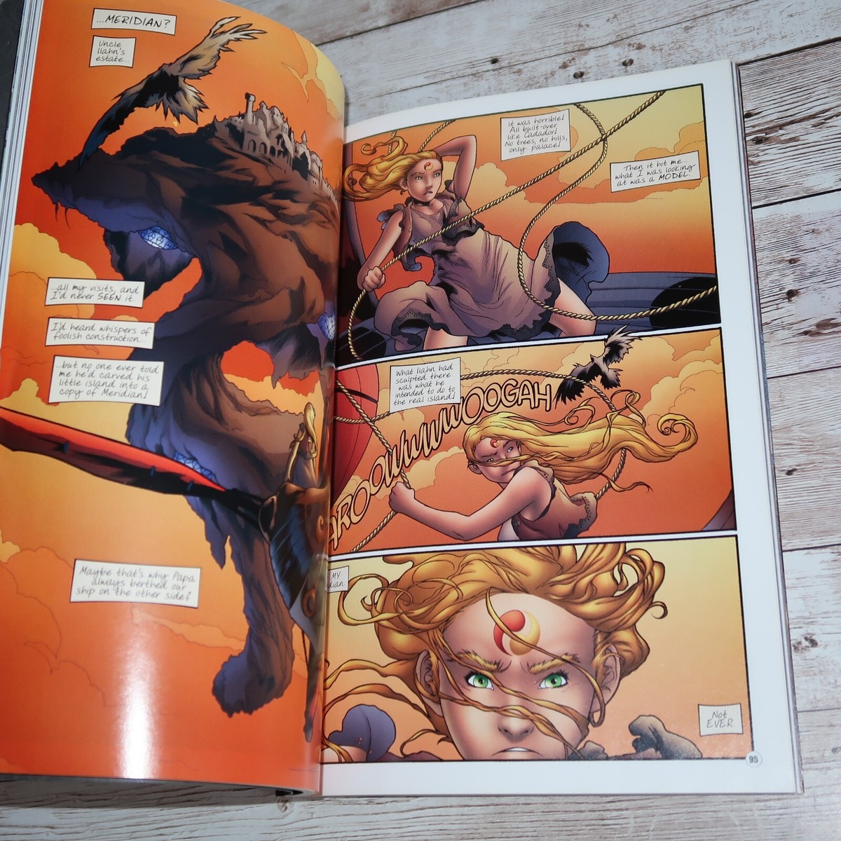 CrossGen Comics Meridian TPB Graphic Novels 1-4 Kessel
