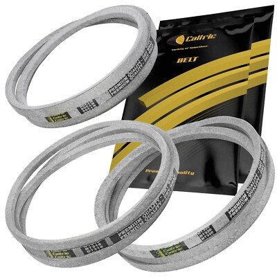 Deck Secondary Primary & Drive V-Belts For Husqvarna GTH2248 GTH2548 GTH250 48''