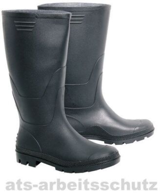 Gummistiefel MARKANT Anglerstiefel Stiefel Gartenstiefel PVC schwarz 36-50 NEU